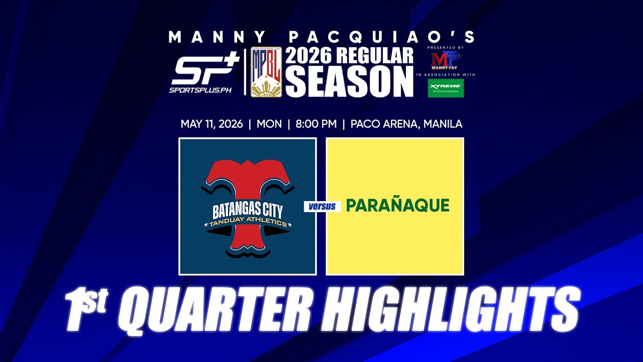 Parañaque Patriots vs. Batangas City Tanduay Rum Masters - 1st Quarter ...