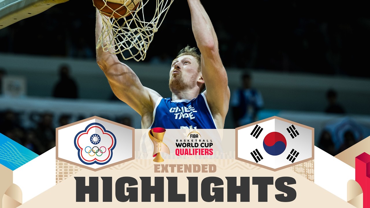 Chinese Taipei v Korea | Extended Highlights | FIBA Basketball World Cup 2027 Asian Qualifiers
