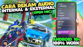 CARA REKAM AUDIO INTERNAL & EKSTERNAL PLUS ON MIC PUBG MOBILE TERBARU! WORK 100% ALL ANDROID screenshot 5