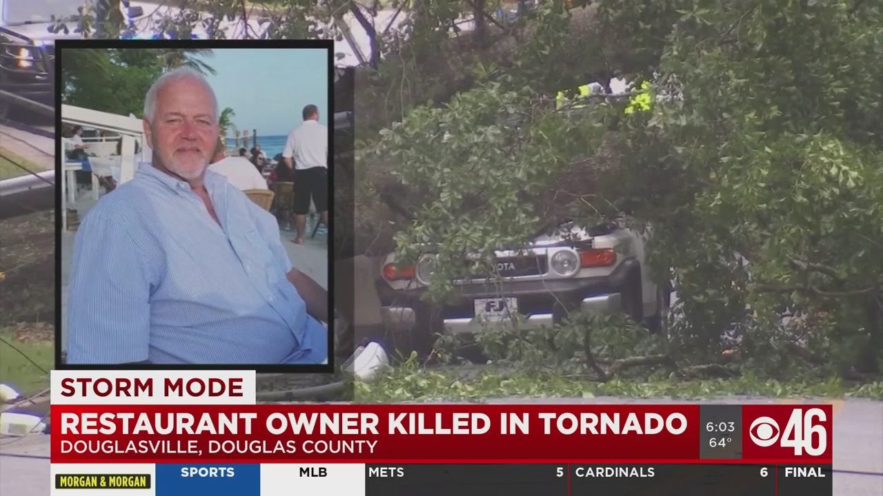 Man killed after tree falls onto SUV - YouTube