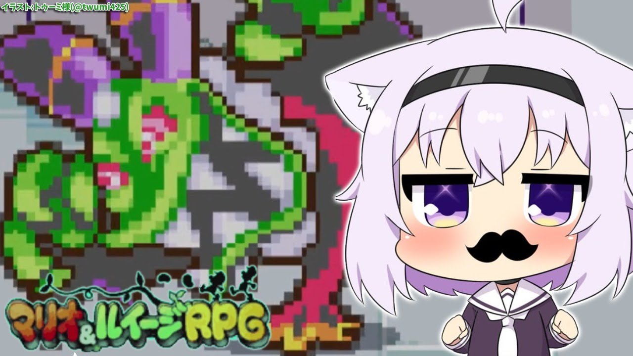 【マリオ＆ルイージRPG】豆VS人間VS猫＃3【ホロライブ/猫又おかゆ】