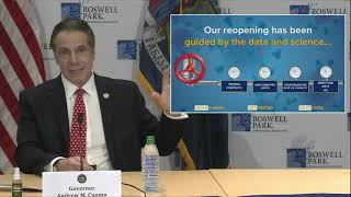 Cuomo to ease COVID restrictions in NY as positivity rate on decline