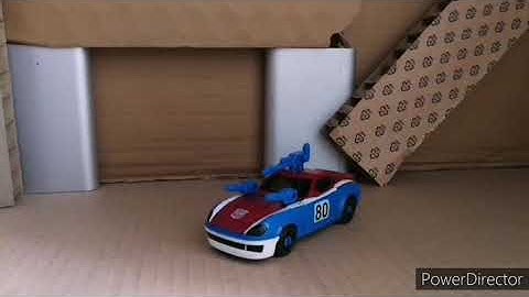 Transformers  stop motion transformation #4 earthrise smokescreen