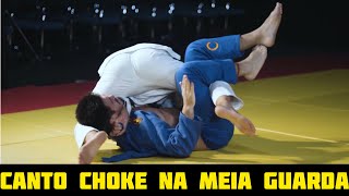 Estrangulamento Canto Choke Na Meia Guarda Com Flávio Canto