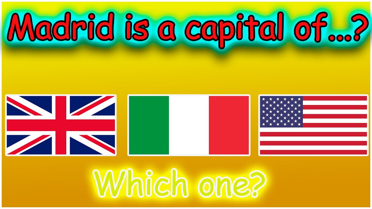 Guess The Country | Capital Quiz - YouTube