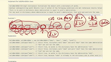 贾考博 LeetCode 288. Unique Word Abbreviation