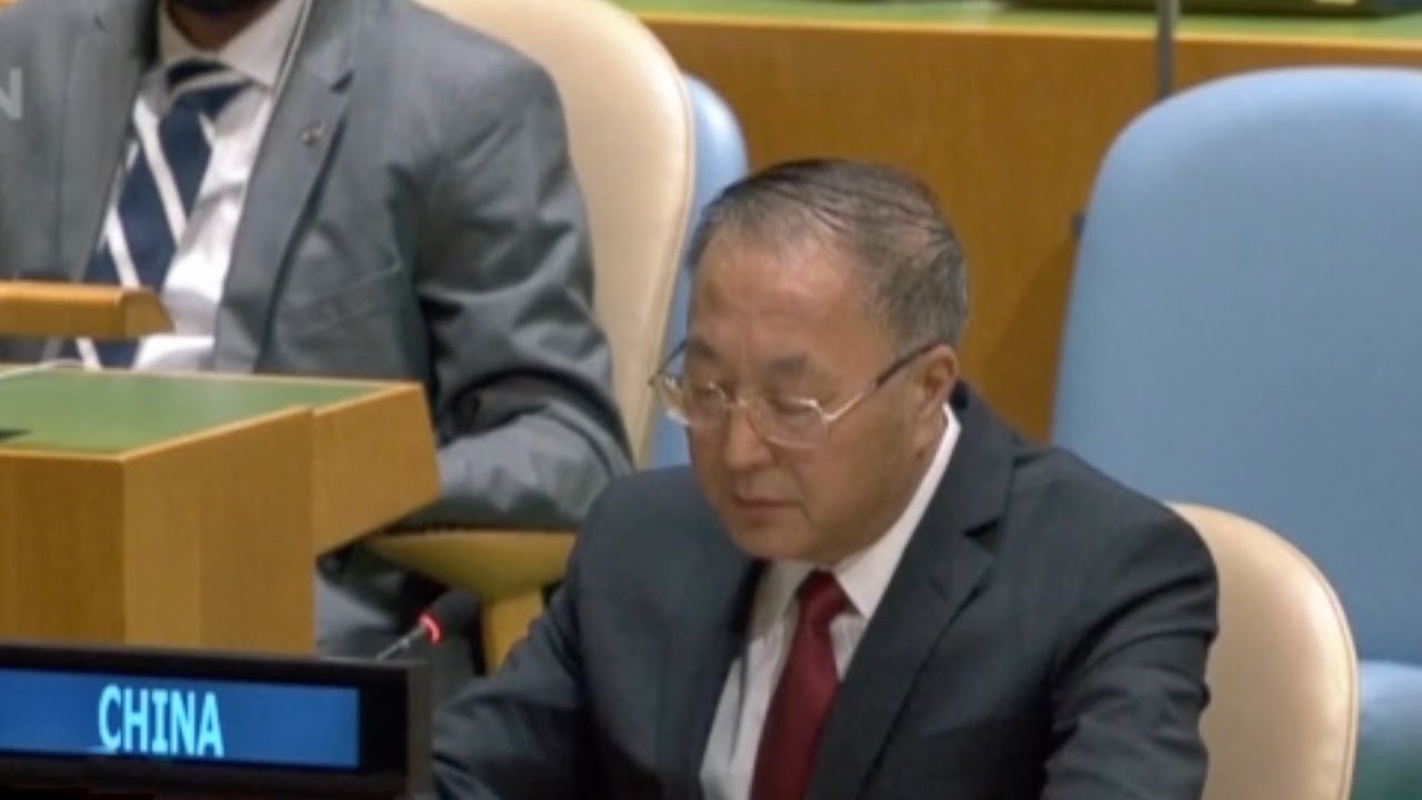 UN draft resolution not 'in line' with China's position