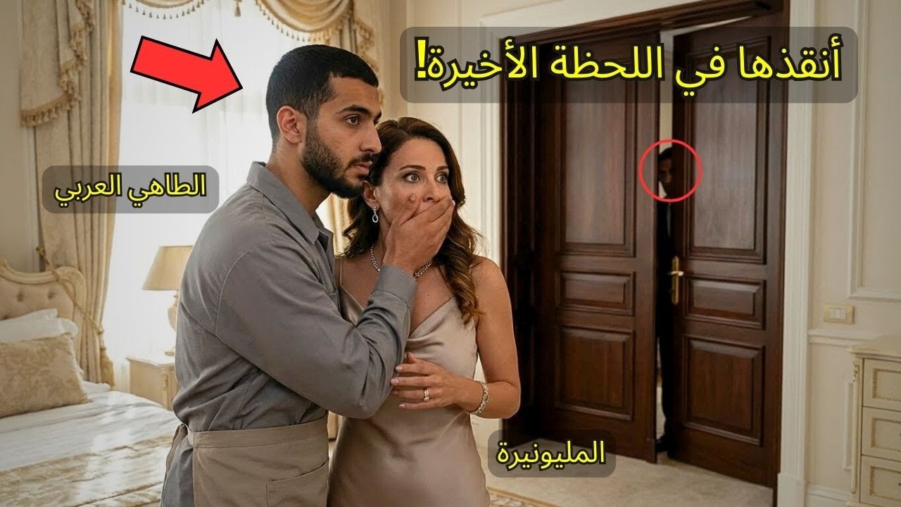 لا تتكلمي… الطباخ العربي كشف مؤامرة قتل وأنقذ المليونيرة في اللحظة الأخيرة!