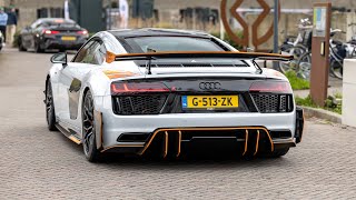 Audi R8 V10 Plus with QuickSilver Exhaust - LOUD Accelerations & Downshifts !