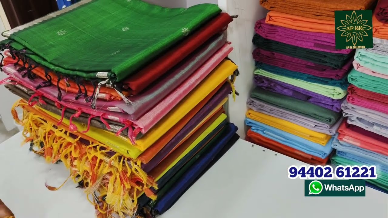 మంగళగిరి పట్టు చీరలపై ఉమెన్స్ డే స్పెషల్ ఆఫర్లతో రాము హ్యాండ్లూమ్స్ నుంచి మీ ముందుsuperb collection 