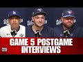 Postgame Insights: Dodgers vs Blue Jays Game 5 | Key Interviews with Managers & Star Player 🎙️