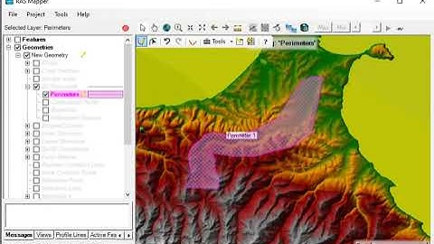 HEC RAS ile Alan Hesabı