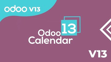 Odoo 13 Calendar Module