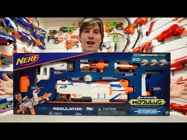 Test – Loisirs] Nerf N-Strike Modulus Regulator — Hasbro