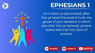 Music Bible | Ephesians Chapter 1 KJV | Bible Tunes