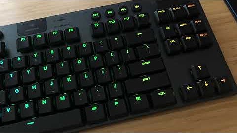 Logitech G915 TKL First Impressions