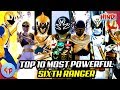 Top 10 Most Powerful Sixth Rangers | Explained in Hindi | Power Rangers Hindi