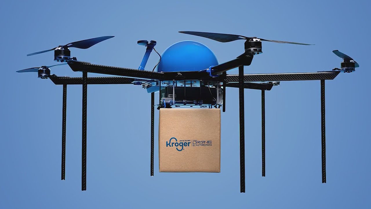 Kroger Tests Drone Grocery Delivery