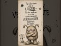 Lüge? Verdrehte Wahrheit? #shorts #missmutmonster #lügen #humor #sarkasmus #schlechtelaune