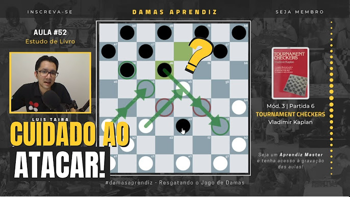 Teorias do Jogo de Damas  Damas Aprendiz 