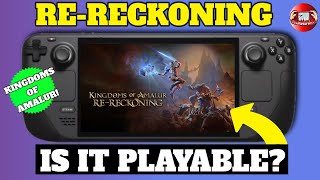 Kingdoms of Amalur Re- Reckoning on Steam Deck - Is it Playable?