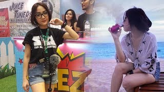 Wow, Ratu Azalia Jualan Liquid Vaping! Lihat saat Ratu Mencobanya