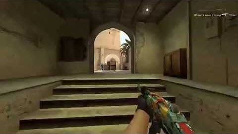 1v5 Clutch ace on Mirage, AK47 [CS:GO]