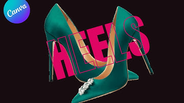 How to Create Transparent Text Effect in Canva | Canva Tutorial | #transparenttext #typography