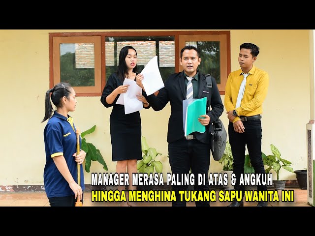 DIKIRA TUKANG SAPU OLEH MANAGER SOMBONG YANG TAK LAIN TEMAN SMA TAK TAHU TERNYATA ADALAH class=