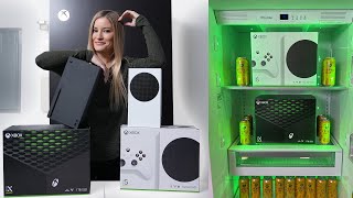 Xbox Series X and S Unboxing  IN FRONT OF THE XBOX FRIDGE!!!