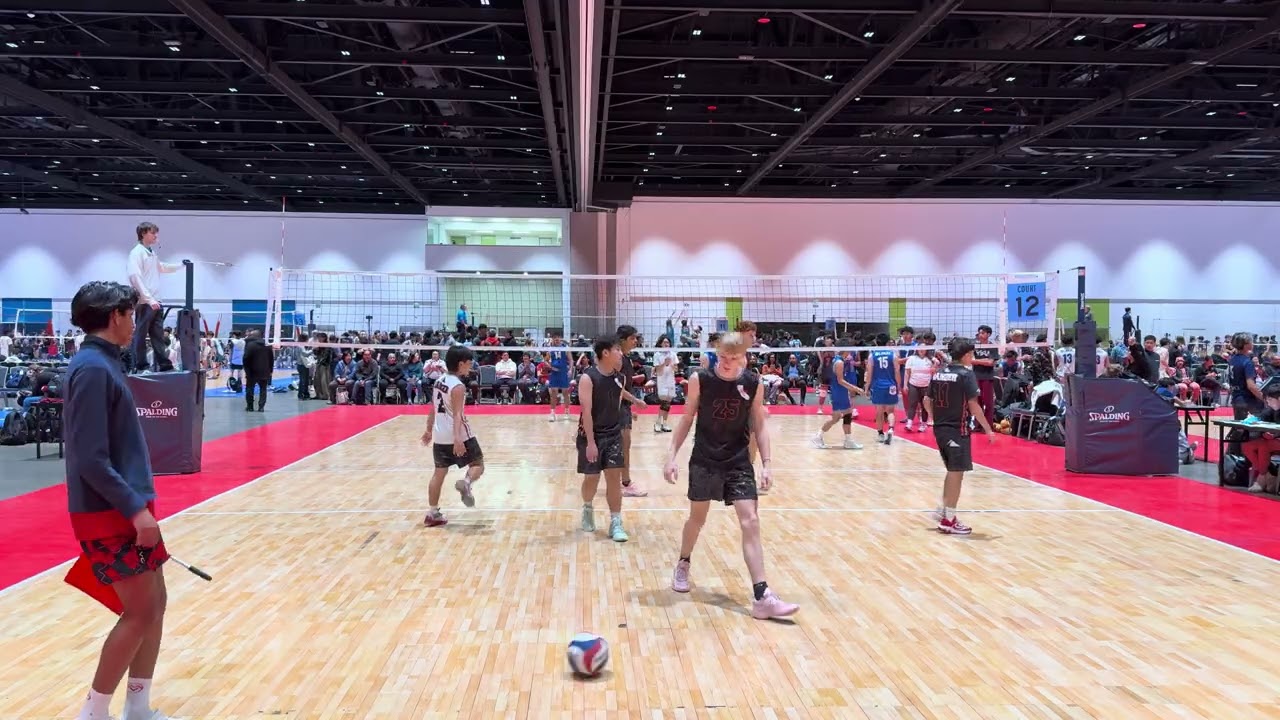 Sanger Volleyball Club 16 vs Lakas 16 12/14/25 Bay Area Battle Blake Moua #1 Apache