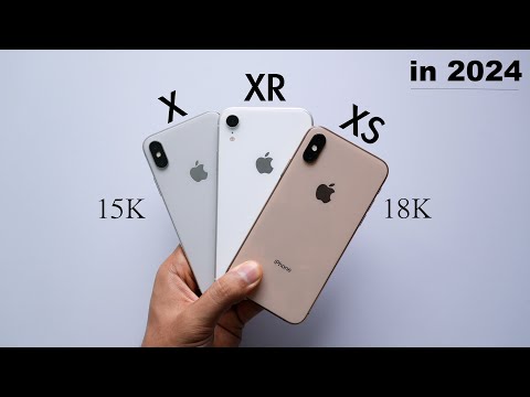 iPhone X vs XR vs XS in 2024 