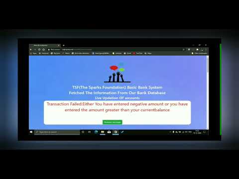 TSF task (Basic Bank System) with Core PHP,Ajax By --deep shah