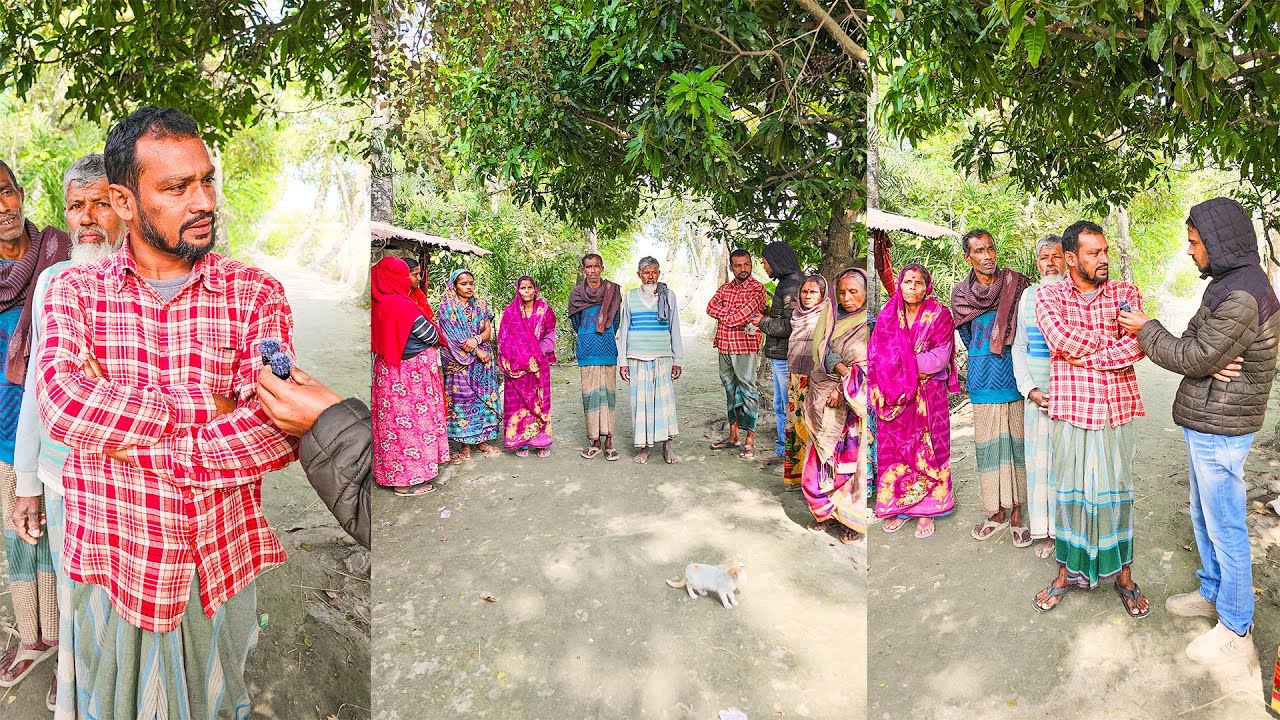 ১ কিলোমিটার দূর থেকে আনতে হয় খাবর পানি,,, এই ৭ টি পরিবারের গোসলের পানি টুকুও নেই 😭