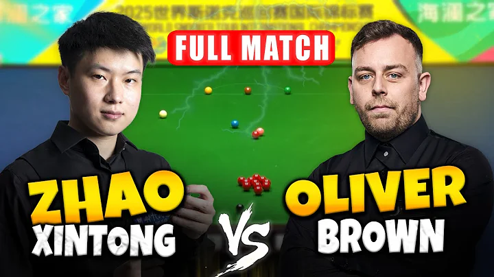 Zhao Xintong vs Oliver Brown International Championship 2025 Snooker Full