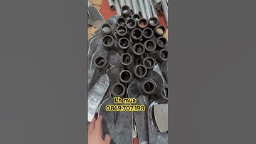 Cuốc nhíp con gà hàng chuẩn thép nhíp tại lò