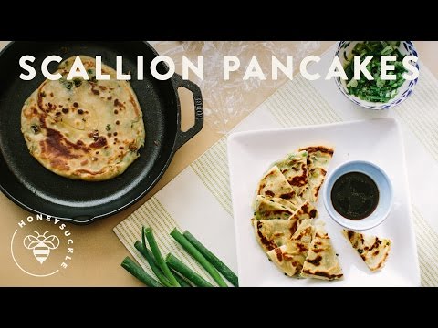 I Eat Green Onion (Scallion) Pancakes for Breakfast!