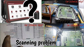 how to fix problem ecm check and repair mahindra Bolero scanning problem  EDC17c55 Ecm