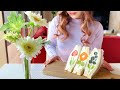 妻と娘にモテたい男性必見【お花のフルーツサンドイッチ】｜vlog