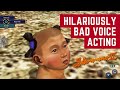Hilariously bad voice acting for a child - Shenmue II