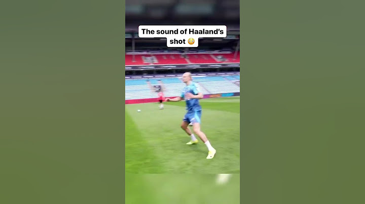 Haaland’s power is UNREAL 🔥 (via @herrelandslaget/IG) #shorts