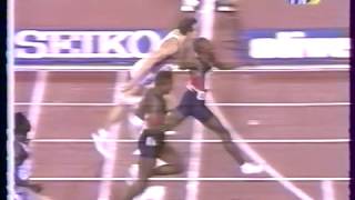 400m finale Championnats du Monde de Tokyo 91 Pettigrew 44"57 Roger Black Danny Everett