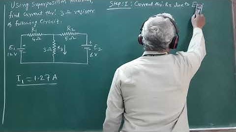 SY/Network Theorems/Lec-9