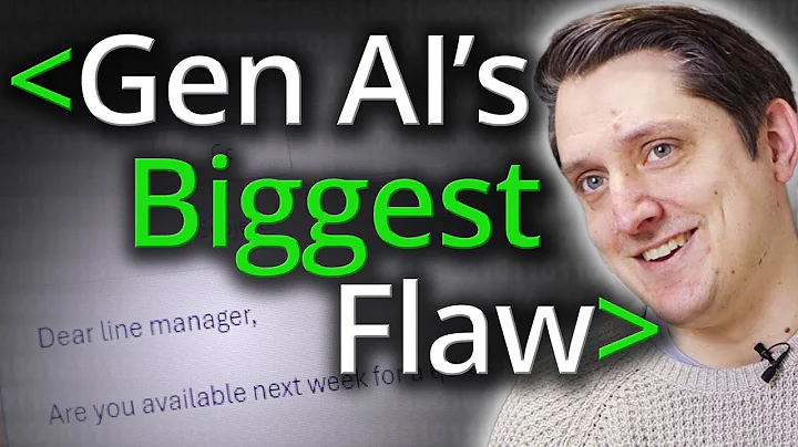 Generative AI's Greatest Flaw - Computerphile thumbnail