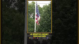 Flags Lowered on White House Grounds to Honor Graham | WION Shorts