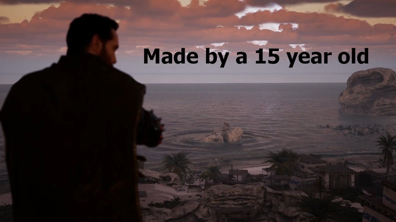 This game was made by a 15-year-old Persian boy.      Blade of persia official story Trailer.