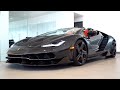 1 OF 20 FULLY EXPOSED CARBON FIBER - The 2017 Lamborghini Centenario Roadster!