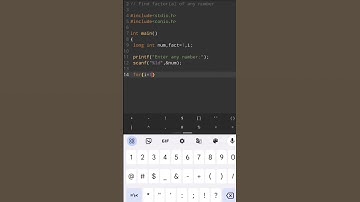 Find Factorial of any number using c #programming #code #shortvideo #language #india #codewithme #c