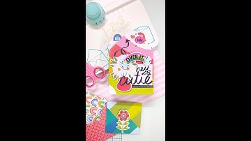 Envelope Mini Album with the 123 Punch Board