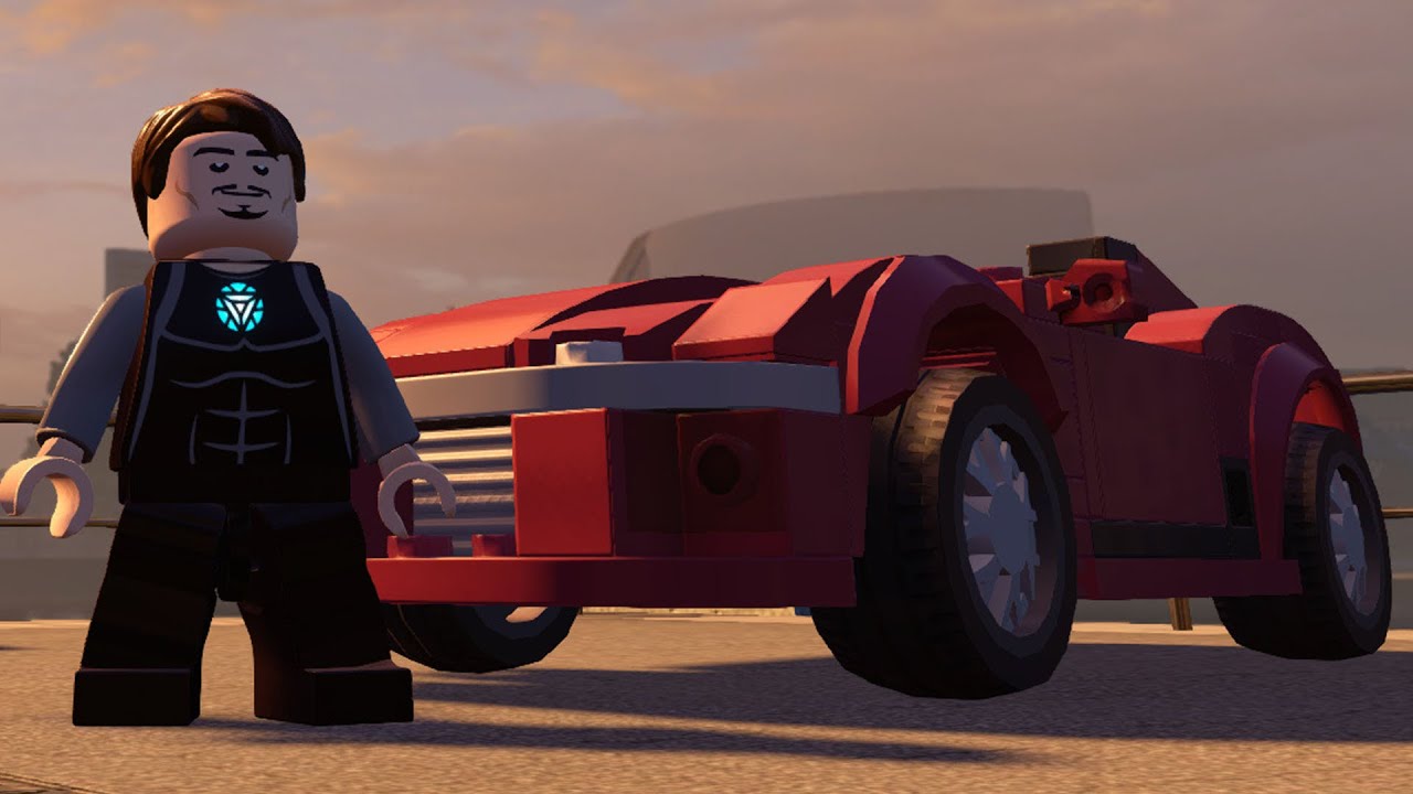 LEGO Marvel's Avengers Tony Stark & His Vehicle (Sportcar) Free